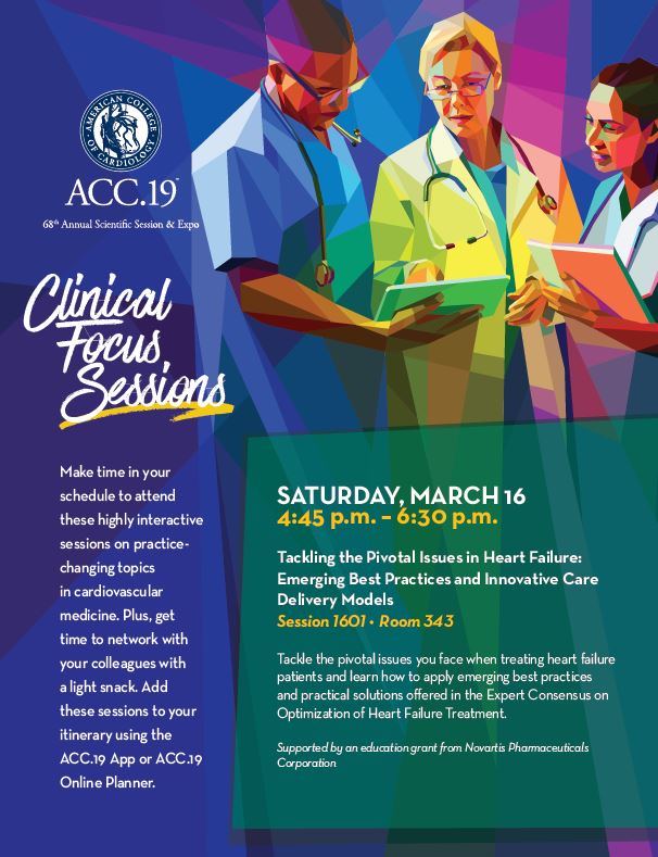 ACC.19: Clinical Focus Sessions